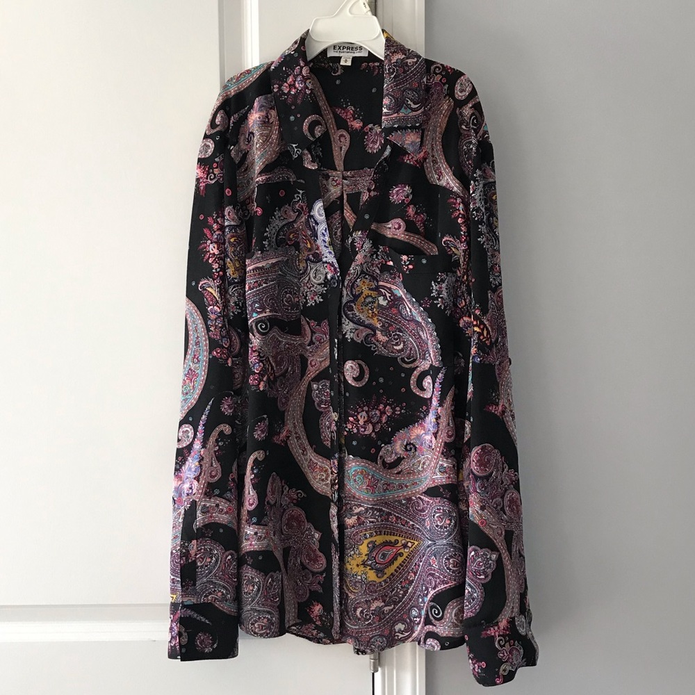 Button Down Spring Blouse!